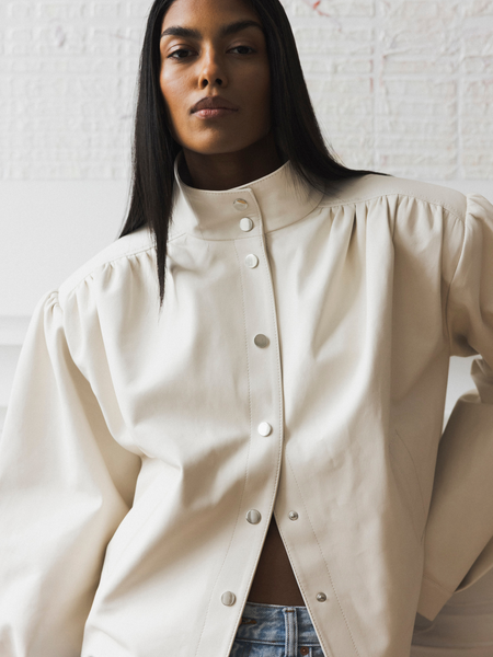 KURTKA SKÓRZANA HARMONY CREAM