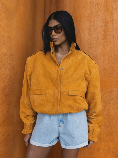 KURTKA SKÓRZANA CHARLIE COGNAC