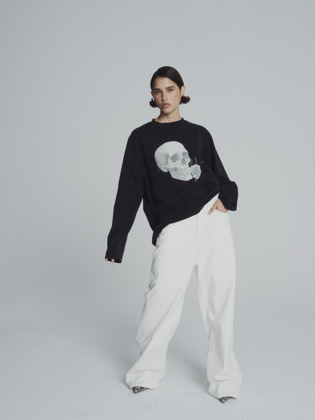 SPODNIE URBAN OFF WHITE REGULAR