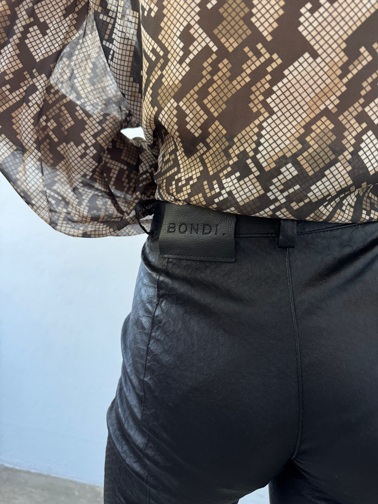 SPODNIE SKÓRZANE TATE TALL