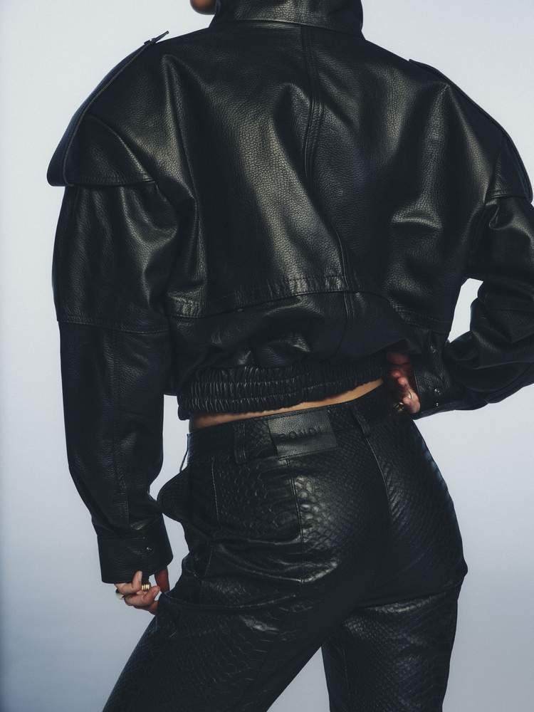 SPODNIE SKÓRZANE TATE